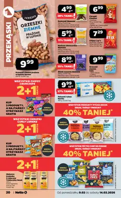 Netto - gazetka promocyjna Gazetka Spożywcza od poniedziałku 09.02 do soboty 14.02 - strona 20