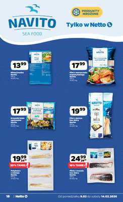 Netto - gazetka promocyjna Gazetka Spożywcza od poniedziałku 09.02 do soboty 14.02 - strona 18