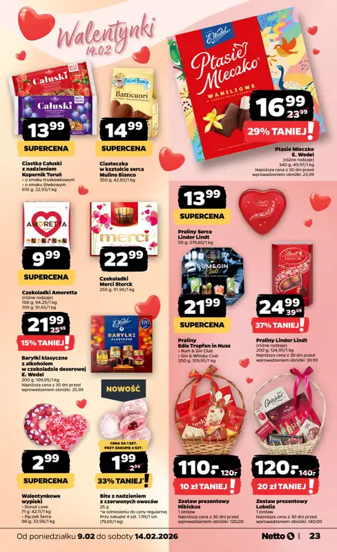 Netto - gazetka promocyjna Gazetka Spożywcza od poniedziałku 09.02 do soboty 14.02 - strona 23