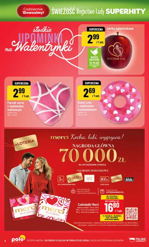 POLOmarket - gazetka promocyjna Gazetka od środy 11.02 do wtorku 17.02 - strona 4