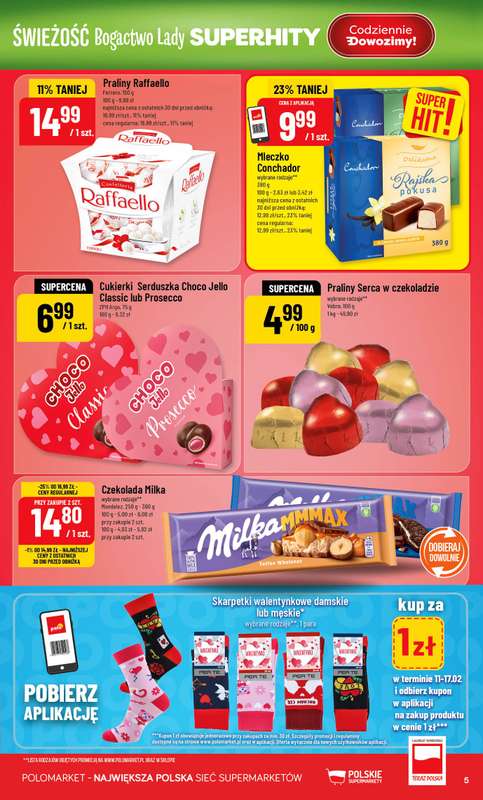 POLOmarket - gazetka promocyjna Gazetka od środy 11.02 do wtorku 17.02 - strona 5