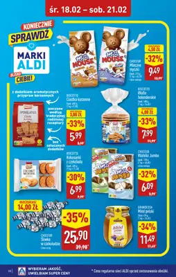 Aldi - gazetka promocyjna Warszawa, Dworzec Zachodni: WIELKIE OTWARCIE już w ŚRODĘ: 18.02! od środy 18.02 do piątku 20.02 - strona 10