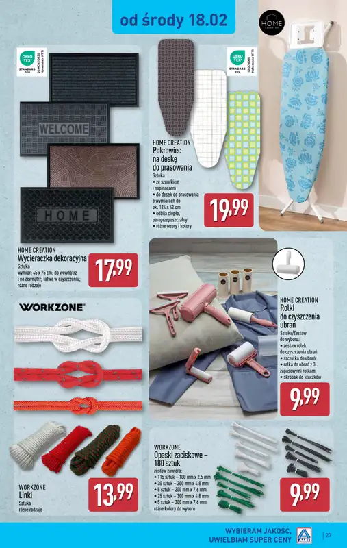 Aldi - gazetka promocyjna Warszawa, Dworzec Zachodni: WIELKIE OTWARCIE już w ŚRODĘ: 18.02! od środy 18.02 do piątku 20.02 - strona 25