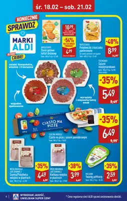 Aldi - gazetka promocyjna Warszawa, Dworzec Zachodni: WIELKIE OTWARCIE już w ŚRODĘ: 18.02! od środy 18.02 do piątku 20.02 - strona 8