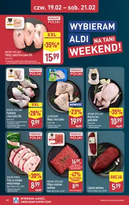 Aldi - gazetka promocyjna Warszawa, Dworzec Zachodni: WIELKIE OTWARCIE już w ŚRODĘ: 18.02! od środy 18.02 do piątku 20.02 - strona 26