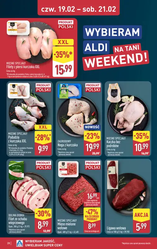 Aldi - gazetka promocyjna Warszawa, Dworzec Zachodni: WIELKIE OTWARCIE już w ŚRODĘ: 18.02! od środy 18.02 do piątku 20.02 - strona 26