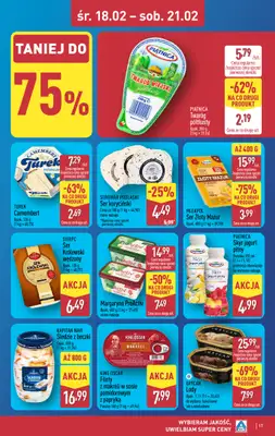 Aldi - gazetka promocyjna Warszawa, Dworzec Zachodni: WIELKIE OTWARCIE już w ŚRODĘ: 18.02! od środy 18.02 do piątku 20.02 - strona 17