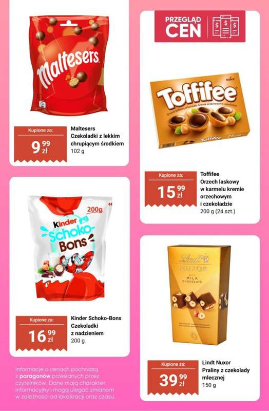 Biedronka - gazetka promocyjna Słodycze - przegląd cen od czwartku 12.02 do soboty 14.02 - strona 5