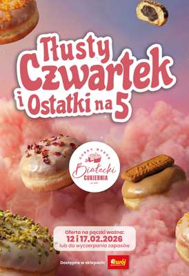Twój Market - gazetka promocyjna Tłusty Czwartek i Ostatki na 5 od wtorku 10.02 do wtorku 17.02