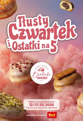 Twój Market - gazetka promocyjna Tłusty Czwartek i Ostatki na 5 od wtorku 10.02 do wtorku 17.02