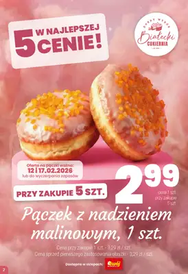 Twój Market - gazetka promocyjna Tłusty Czwartek i Ostatki na 5 od wtorku 10.02 do wtorku 17.02 - strona 2