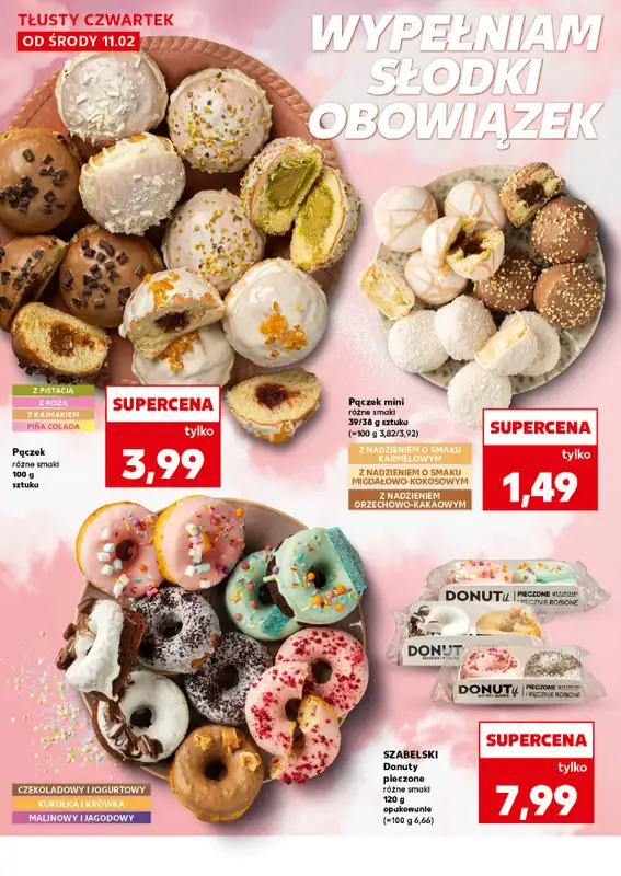 Kaufland - gazetka promocyjna Oferta Kaufland - Pączki od środy 11.02 do środy 18.02 - strona 4