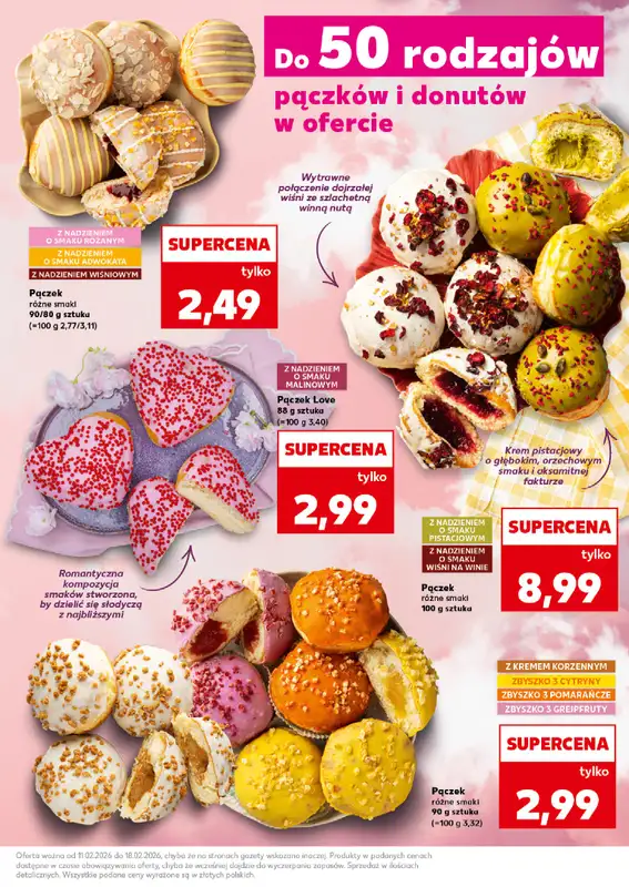 Kaufland - gazetka promocyjna Oferta Kaufland - Pączki od środy 11.02 do środy 18.02 - strona 3