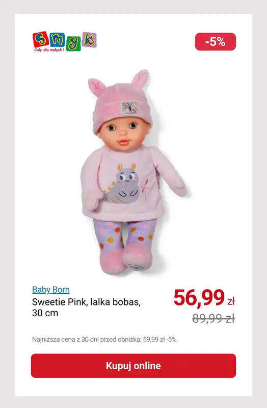 Smyk - gazetka promocyjna Do -40% na zabawki od wtorku 10.02 do poniedziałku 16.02 - strona 11