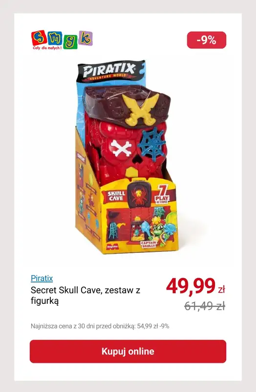 Smyk - gazetka promocyjna Do -40% na zabawki od wtorku 10.02 do poniedziałku 16.02 - strona 6