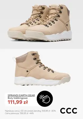 CCC - gazetka promocyjna Buty TREKKINGOWE - promocje od wtorku 10.02  - strona 8