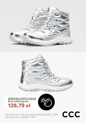 CCC - gazetka promocyjna Buty TREKKINGOWE - promocje od wtorku 10.02  - strona 10