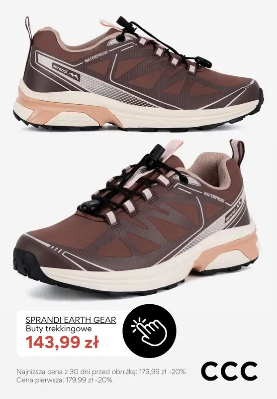 CCC - gazetka promocyjna Buty TREKKINGOWE - promocje od wtorku 10.02  - strona 6