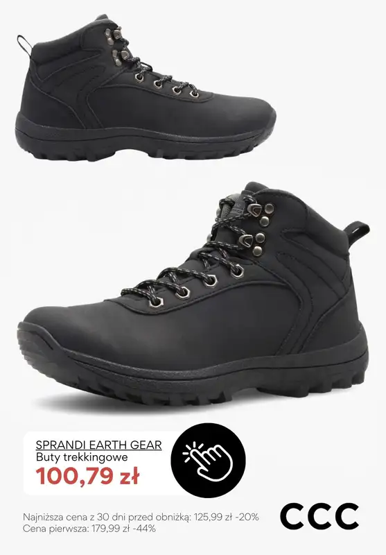 CCC - gazetka promocyjna Buty TREKKINGOWE - promocje od wtorku 10.02  - strona 7