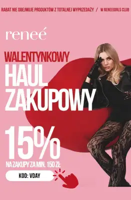 Renee - gazetka promocyjna Walentynkowy haul zakupowy -15% w klubie od wtorku 10.02 do poniedziałku 16.02
