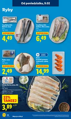 Lidl - gazetka promocyjna Oferta od poniedziałku od poniedziałku 09.02 do środy 11.02 - strona 50