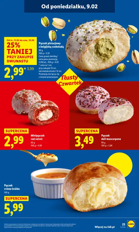 Lidl - gazetka promocyjna Oferta od poniedziałku od poniedziałku 09.02 do środy 11.02 - strona 23