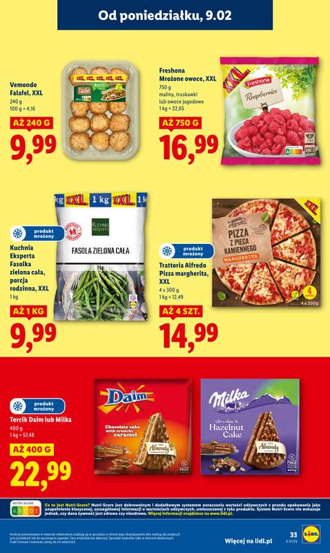 Lidl - gazetka promocyjna Oferta od poniedziałku od poniedziałku 09.02 do środy 11.02 - strona 33
