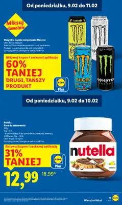 Lidl - gazetka promocyjna Oferta od poniedziałku od poniedziałku 09.02 do środy 11.02 - strona 9