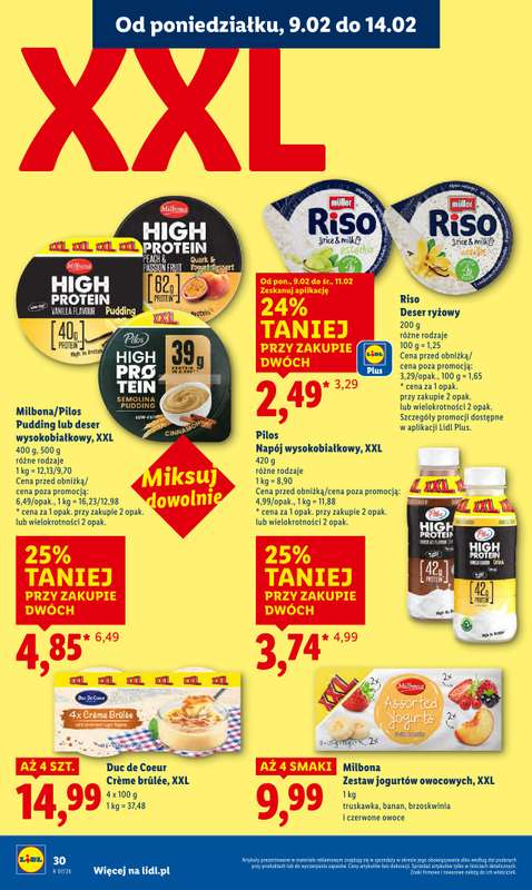 Lidl - gazetka promocyjna Oferta od poniedziałku od poniedziałku 09.02 do środy 11.02 - strona 30
