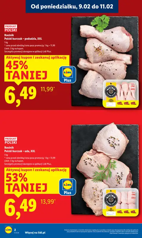 Lidl - gazetka promocyjna Oferta od poniedziałku od poniedziałku 09.02 do środy 11.02 - strona 2