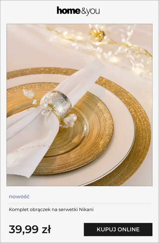 home&you - gazetka promocyjna NOWOŚCI od wtorku 10.02 do poniedziałku 16.02 - strona 9