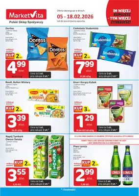 Marketvita - gazetka promocyjna Wielopaki od wtorku 10.02 do środy 18.02