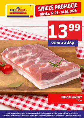 Hitpol - gazetka promocyjna Świeże promocje! od czwartku 12.02 do soboty 14.02