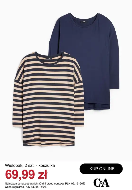 C&A - gazetka promocyjna Do -50% na odzież damską od wtorku 10.02 do piątku 20.02 - strona 2