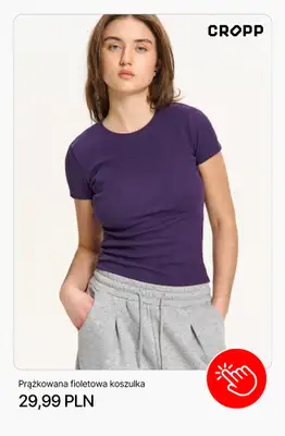 Cropp - gazetka promocyjna Kolekcja Basic dla niej od wtorku 10.02  - strona 3