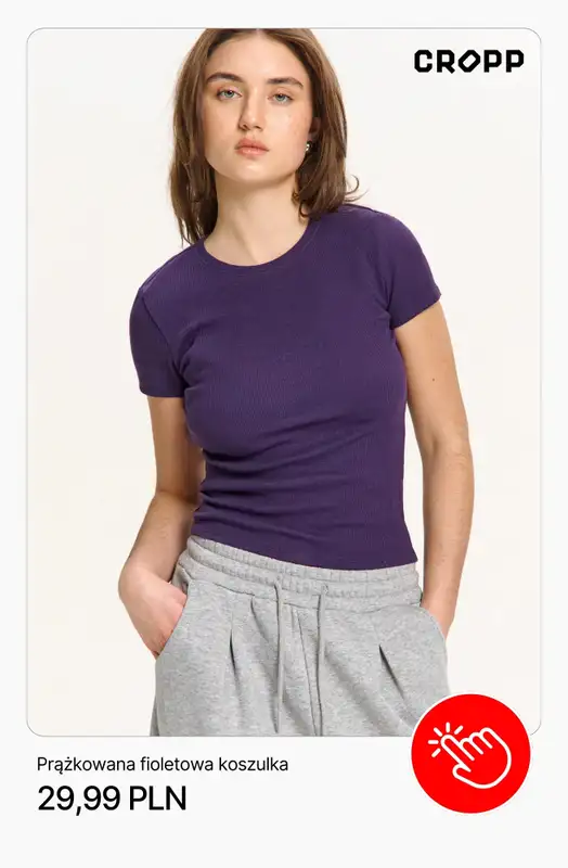 Cropp - gazetka promocyjna Kolekcja Basic dla niej od wtorku 10.02  - strona 3