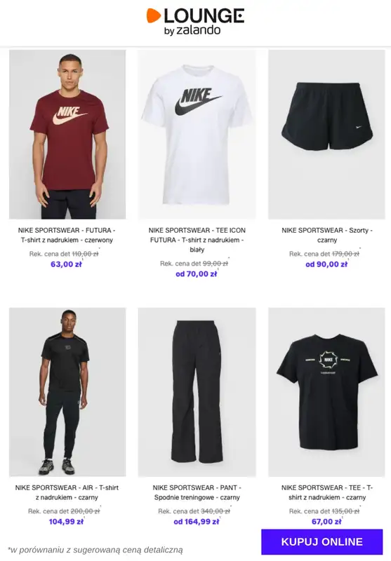 Lounge by Zalando - gazetka promocyjna Specjalne okazje: Nike Sportswear - Odzież od wtorku 10.02 do piątku 13.02 - strona 4