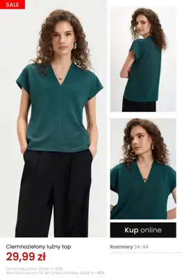 Top Secret - gazetka promocyjna -20% na wszystko przy zakupach za min. 99,99 zł od wtorku 10.02  - strona 6