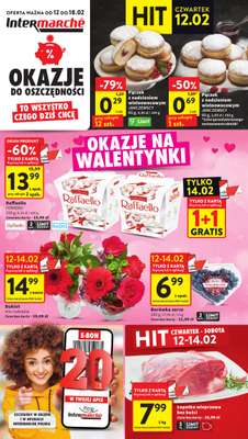 Intermarche - gazetka promocyjna Gazetka od czwartku 12.02 do środy 18.02