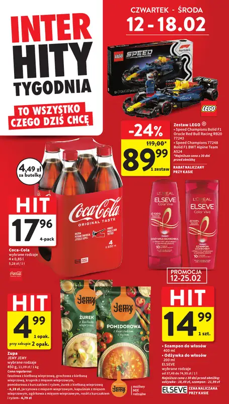 Intermarche - gazetka promocyjna Gazetka od czwartku 12.02 do środy 18.02 - strona 10