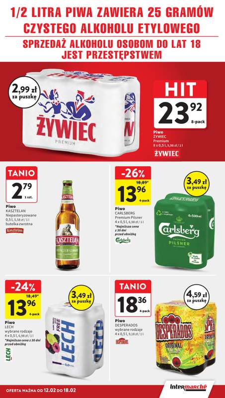 Intermarche - gazetka promocyjna Gazetka od czwartku 12.02 do środy 18.02 - strona 35