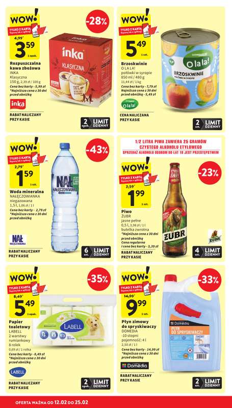 Intermarche - gazetka promocyjna Gazetka od czwartku 12.02 do środy 18.02 - strona 9