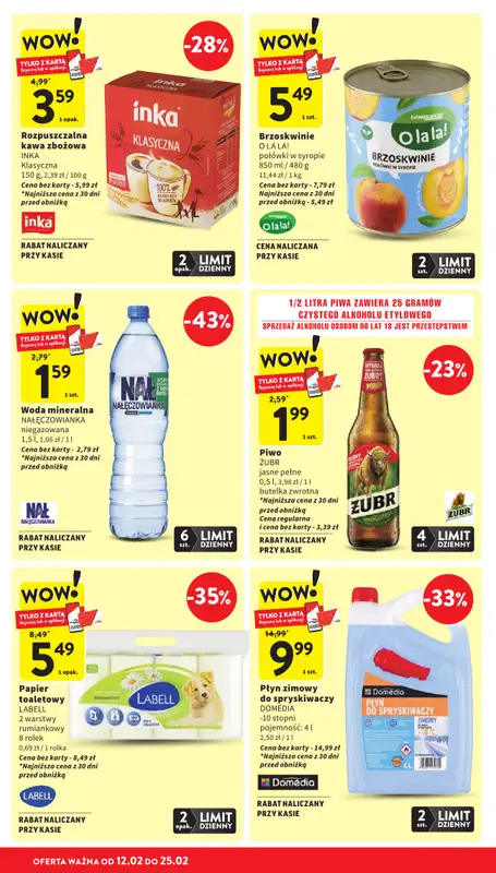 Intermarche - gazetka promocyjna Gazetka od czwartku 12.02 do środy 18.02 - strona 9