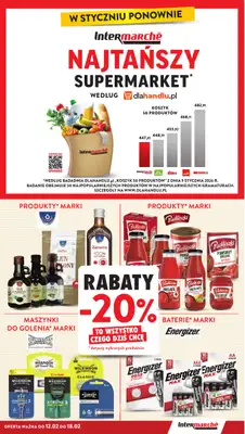 Intermarche - gazetka promocyjna Gazetka od czwartku 12.02 do środy 18.02 - strona 42