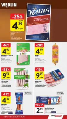 Intermarche - gazetka promocyjna Gazetka od czwartku 12.02 do środy 18.02 - strona 21