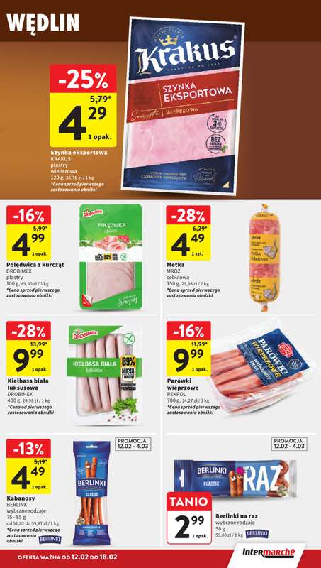 Intermarche - gazetka promocyjna Gazetka od czwartku 12.02 do środy 18.02 - strona 21
