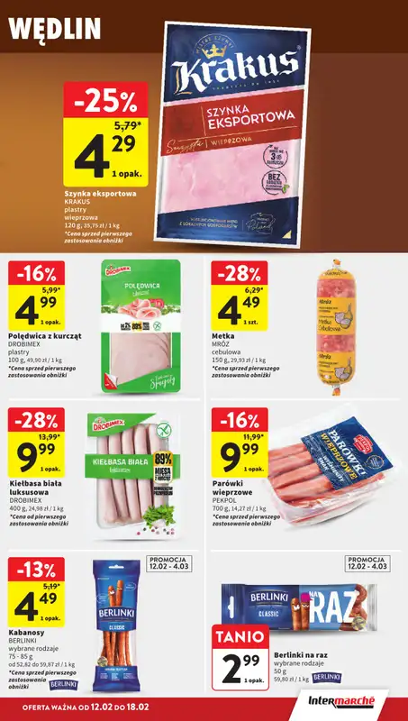 Intermarche - gazetka promocyjna Gazetka od czwartku 12.02 do środy 18.02 - strona 21