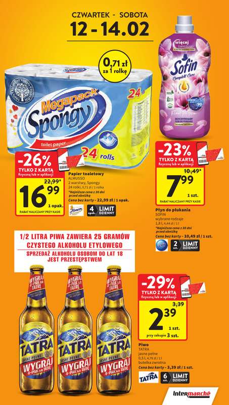 Intermarche - gazetka promocyjna Gazetka od czwartku 12.02 do środy 18.02 - strona 7