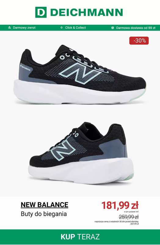 Deichmann - gazetka promocyjna Buty do biegania od wtorku 10.02  - strona 10
