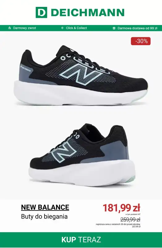 Deichmann - gazetka promocyjna Buty do biegania od wtorku 10.02  - strona 10